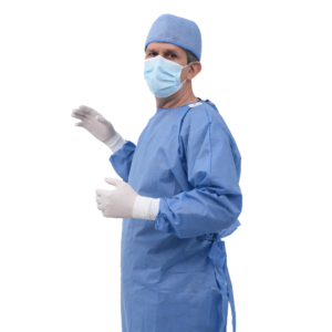 Bata quirúrgica laminada x 10 und.