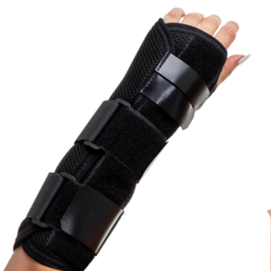 Muñequera para inmovilización del antebrazo